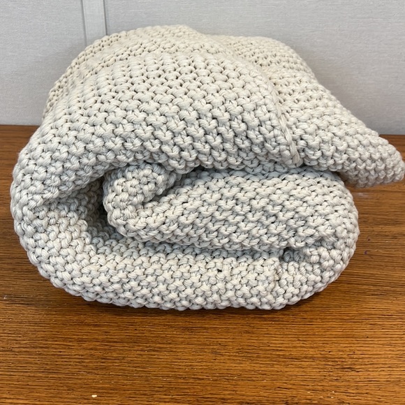 Casaluna Bedding Casaluna Chunky Knit Bed Blanketfullqueen Neutral
